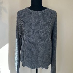 American Apparel Grey Knit Sweater